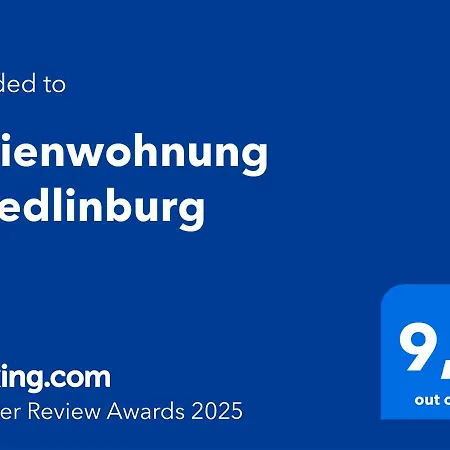 Ferienwohnung Quedlinburg Lägenhet